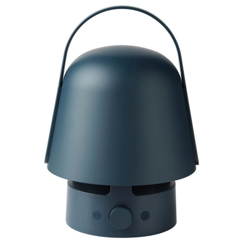 Bluetooth Hoparlörlü Lamba, Mavi