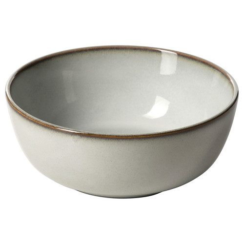 Seramik Kase, Gri, 14 cm