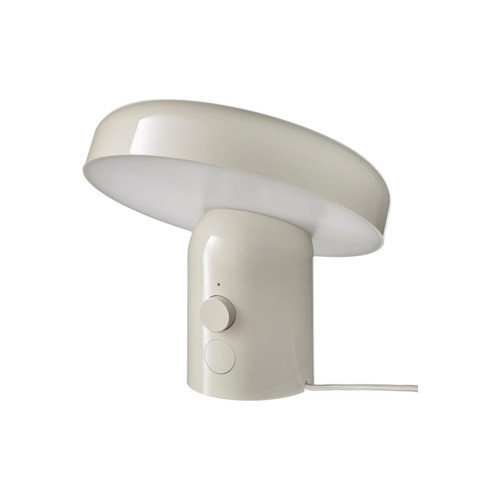 Bluetooth Hoparlörlü Lamba, Bej, 22 cm