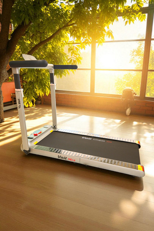 ME14 Katlanabilir 6KM Hız Bluetooth Uygulamalı Uzaktan Kumandalı Hoparlörlü Koşu Bandı