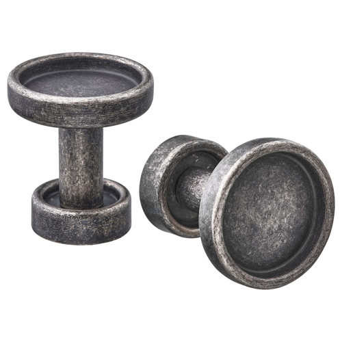 Topuz, Antrasit, 26 mm, 2 adet