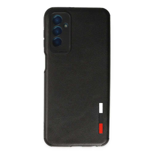 Samsung Galaxy M13 Kılıf Loop Deri Silikon - Siyah