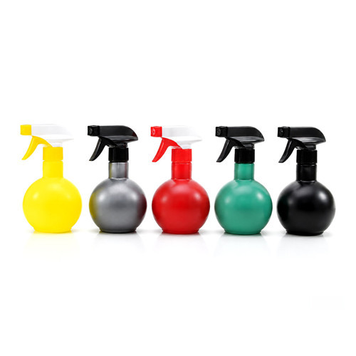 350ML PRİZMA RENKLİ ŞEFFAF TOMBUL - PLASTİK BOŞ SPREY PÜSKÜRTÜCÜ ŞİŞE (5691)
