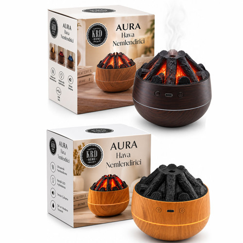 AURA ŞÖMİNE HAVA NEMLENDİRİCİ BUHAR MAKİNE - KOKU GİDERİCİ 8778 (5691)