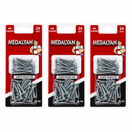 288 ADET 3.5X30 12X24PCS SUNTA VİDASI (5691)