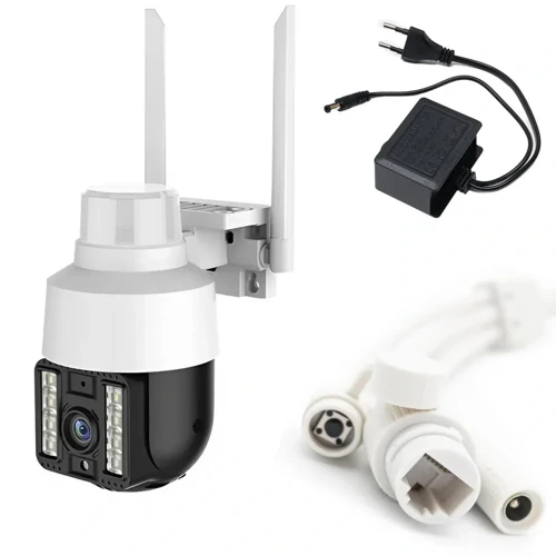 INT-CMR21 SD-kart destekli Hareketli Sesli Gece Renkli PTZ Akıllı Wifi Güvenlik Kamerası (5691)