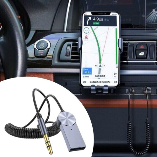 Araba için Bluetooth Aux Alıcısı Wireless Araç Kiti (5691)