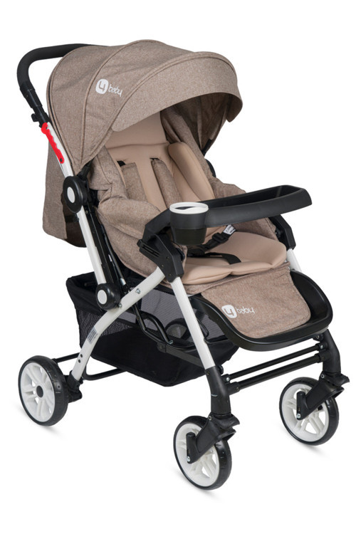 4Baby Ab-320 Active Beyaz Çift Yönlü Bebek Arabası Four Baby