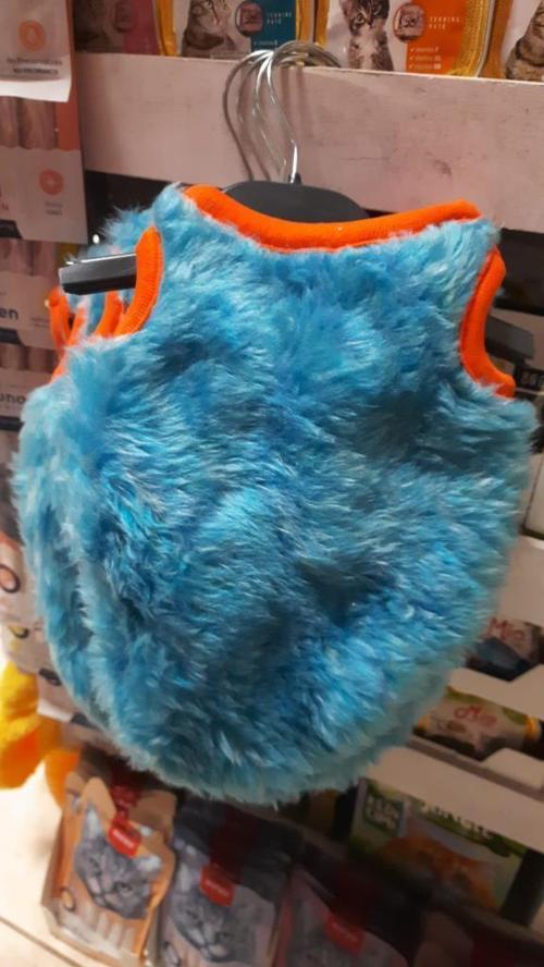 Kedi Köpek Kıyafeti Turkuaz XS BOYU:30cm-ENİ:20cm
