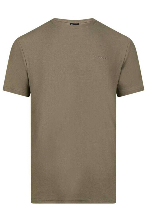 Kalei Sıfır Yaka Toprak T-Shirt