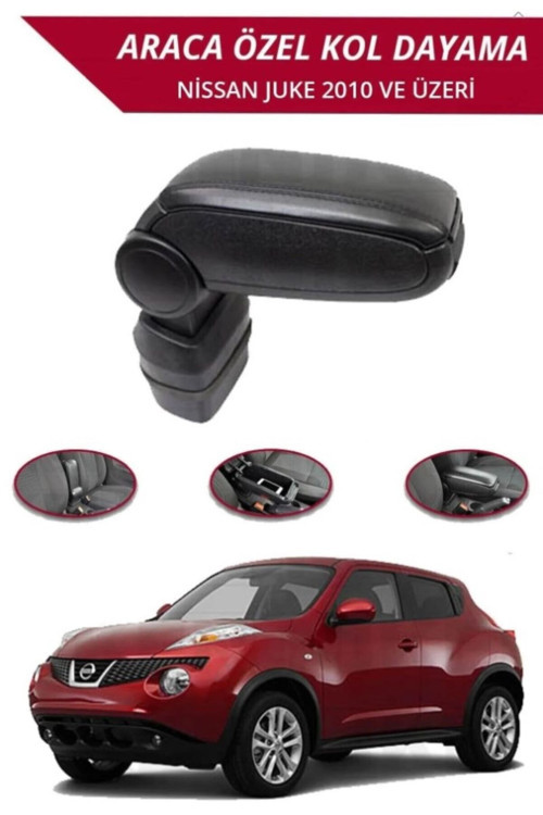Nissan Juke 2010 Ve Üzeri Araca Özel Kol Dayama Kolçak (Vidasız Montaj)