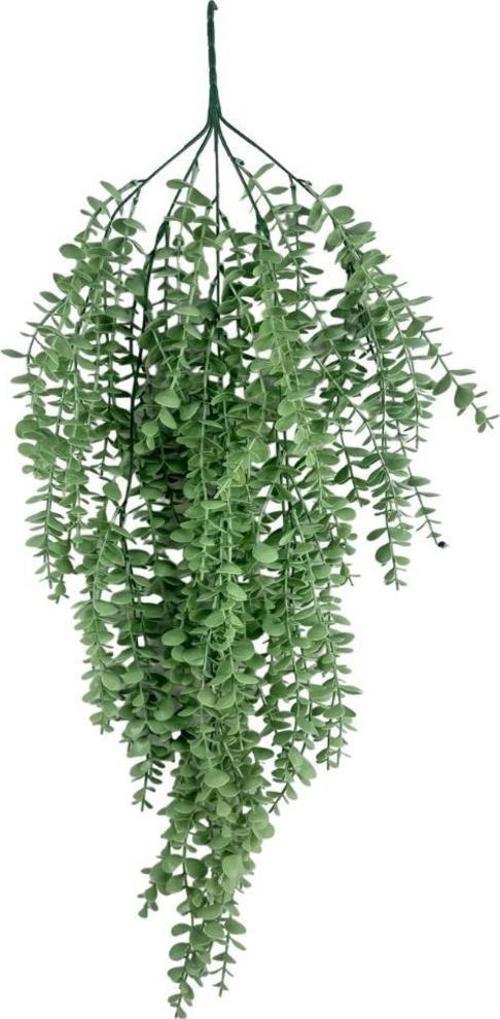 Yapay Çiçek Sarkan Mat Pastel Yeşil Şimşir Okaliptus Jumbo Boy 75*35 cm Yapay Sarmaşık