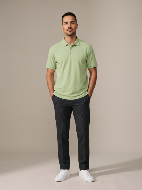 Mavi Erkek Yazlık Basic Polo Yaka Tişört