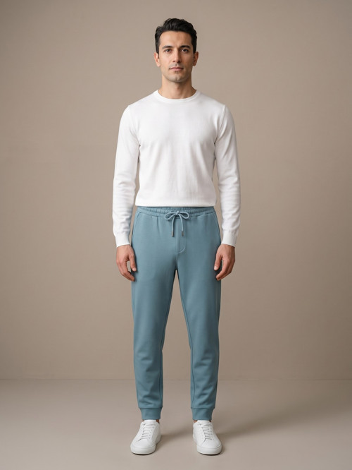 Mavi Erkek Double Face Jogger Eşofman Altı