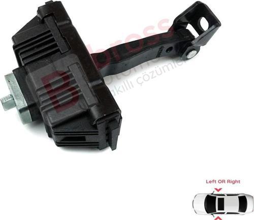 BMW 3 Serisi E92 E93 Coupe Convertible için Ön Sağ veya Sol Kapı Gergisi 551217193671