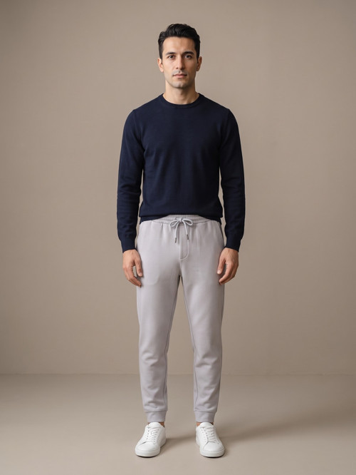 Mermer Erkek Double Face Jogger Eşofman Altı