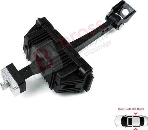 BMW 5 E60 E61 için Arka Sağ veya Sol Kapı Gergisi 51227176805