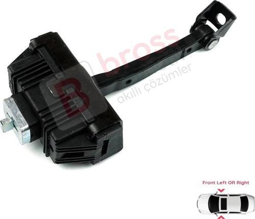 BMW 5 E60 E61 için Ön Sağ veya Sol Kapı Gergisi 51217176804