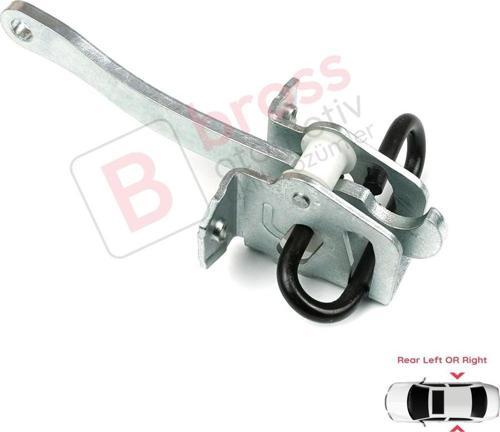 BMW 7 E38 Sedan için Arka Sağ veya Sol Kapı Gergisi 51228171672