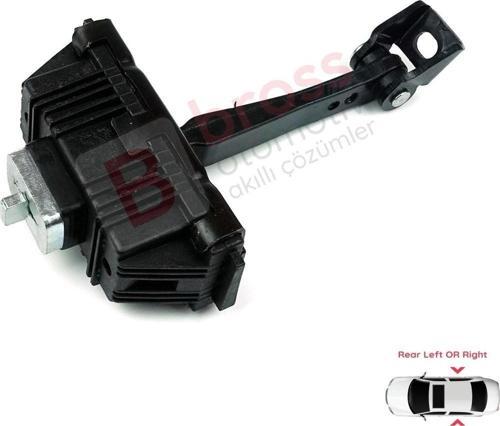 BMW X5 E53 için Arka Sağ veya Sol Kapı Gergisi 5122840256