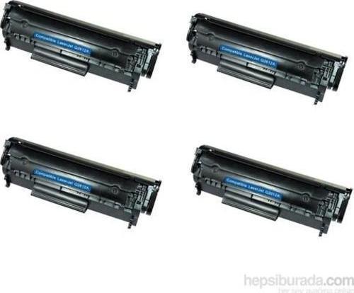 Canon İ Sensys Mf4140 Toner Muadil Yazıcı Kartuş 4 Lü Ekonomik Paket