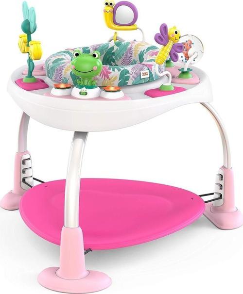 Bounce Bounce Baby 2'si 1 Arada Aktivite Zıplatıcı ve Masa - Oynak Avuç İçi