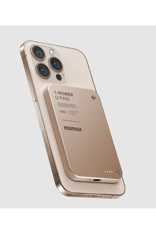 1-Power Q.Pass Qi2 Magnetic Wireless Power Bank 5000Mah