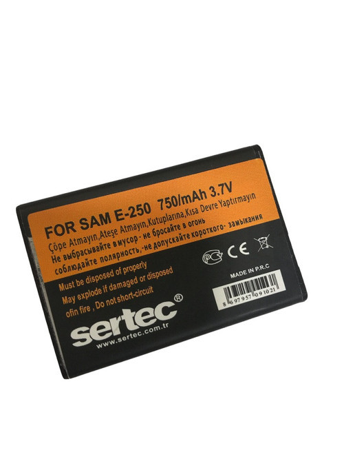 Samsung X208/E250 Uyumlu Batarya