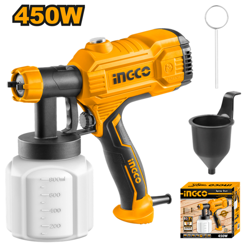 Elektrikli Boya Tabancası 450 Watt - ING-SPG3508