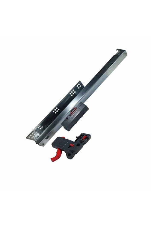 Slide Push Open 50 Cm Tam Açılım Çekmece Ray Mandal Dahil