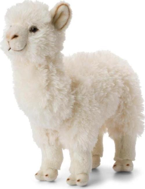 Bon Ton Toys WWF Beyaz Alpaca Peluş Oyuncak 31 cm - 12" 15198001