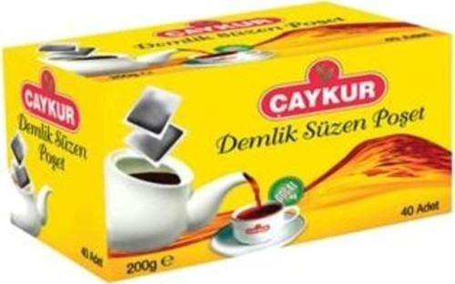 Demlik Poşet Çay 200 Gr. (24'lü)