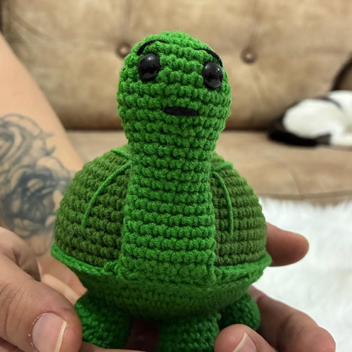Amigurumi Oyuncak Tosbik Kaplumbağ