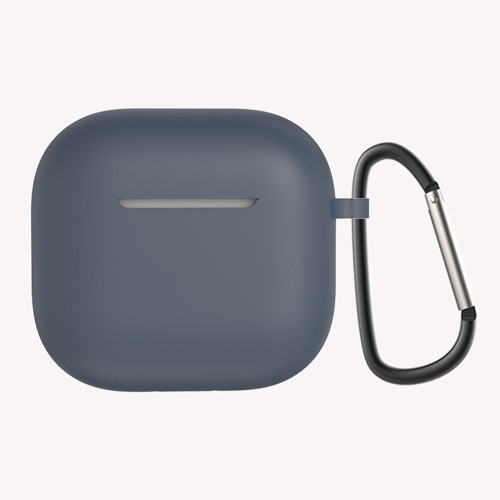 AirPods 4 Uyumlu OMSY Standart Silikon Kılıf-Lacivert