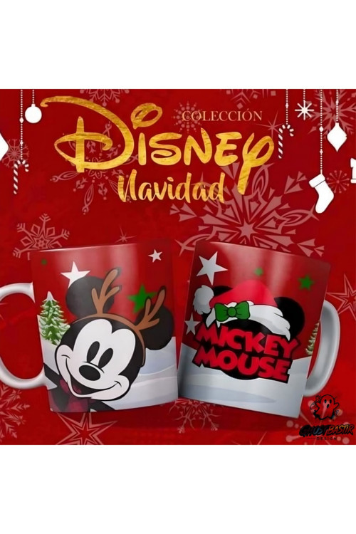 Mickey Mouse Noel | Yılbaşı Kupa Bardak | Tek Adet K0609