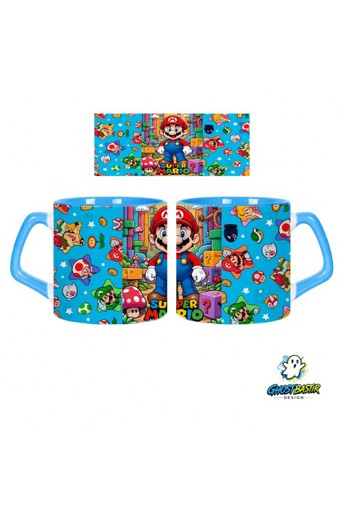 Super Mario Kupa Bardak | Tek Adet 1082