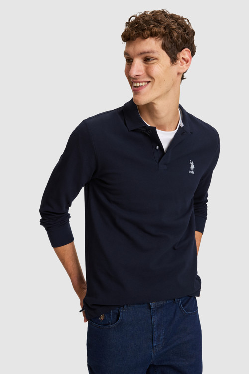 Erkek Lacivert Basic Sweatshirt 50329450-VR033