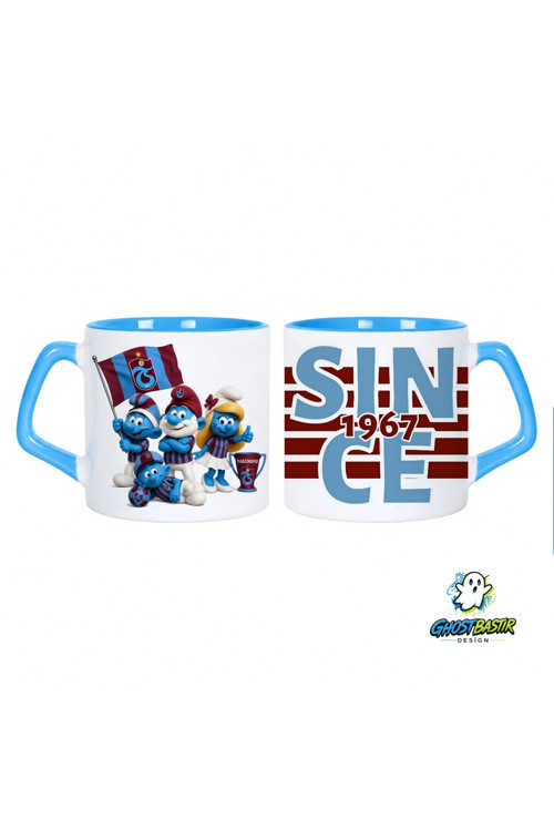 Trabzonspor Şirinler Kupa Bardak | Tek Adet 0972