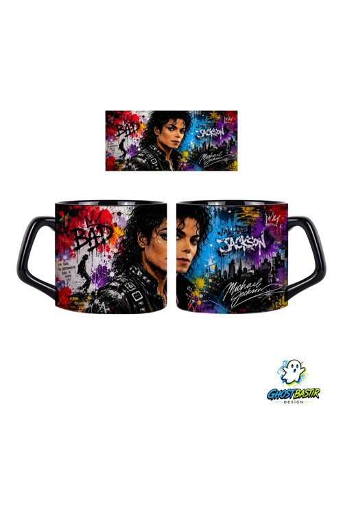 Michael Jackson Kupa Bardak | Tek Adet 1029