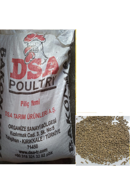 Etlik Piliç Yemi 1 Kg Pelet