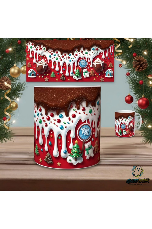 Noel | Yılbaşı Kupa Bardak | Tek Adet K0625
