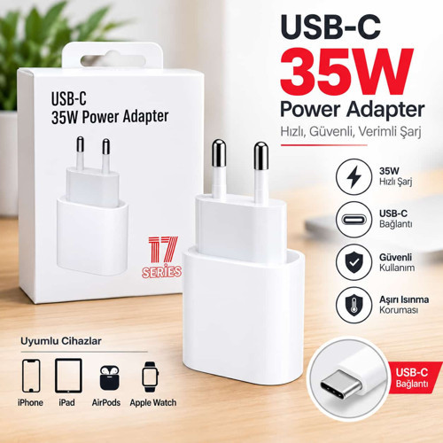 35W TYPC-E HIZLI ŞARJ ADAPTÖRÜ