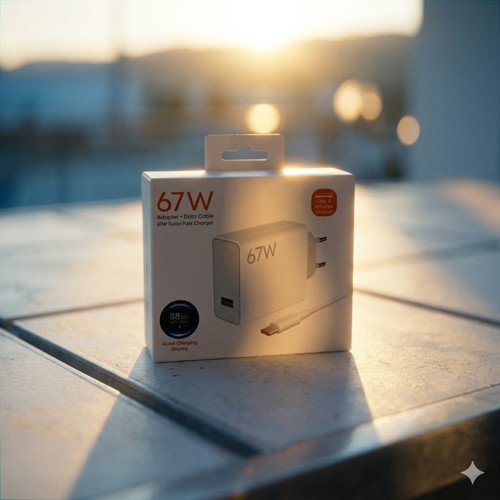 67W TURBO SANİYELİ USB TO TYPC-E ŞARJ ALETİ