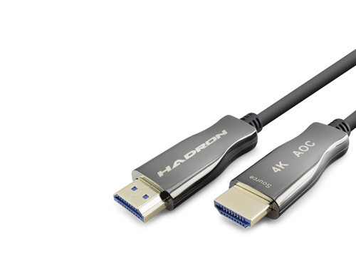 Fiber Optik HDMI 2.0 Kablo (4K, 60Hz, 60 Mt, Siyah Gri - HDX2060)