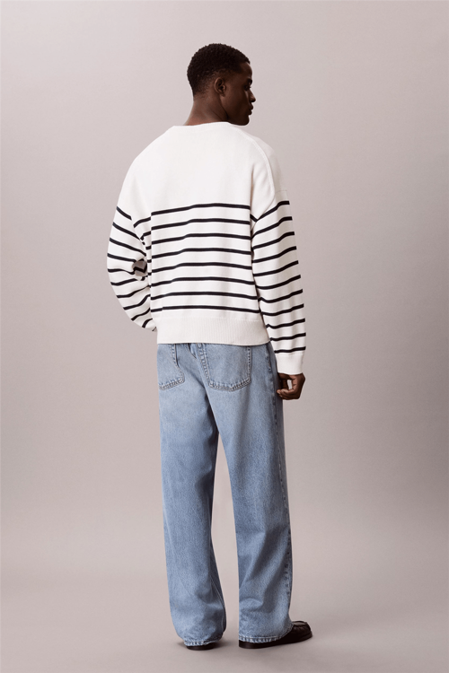 LS RLXD COTTON CREWNK SWTR 7GG