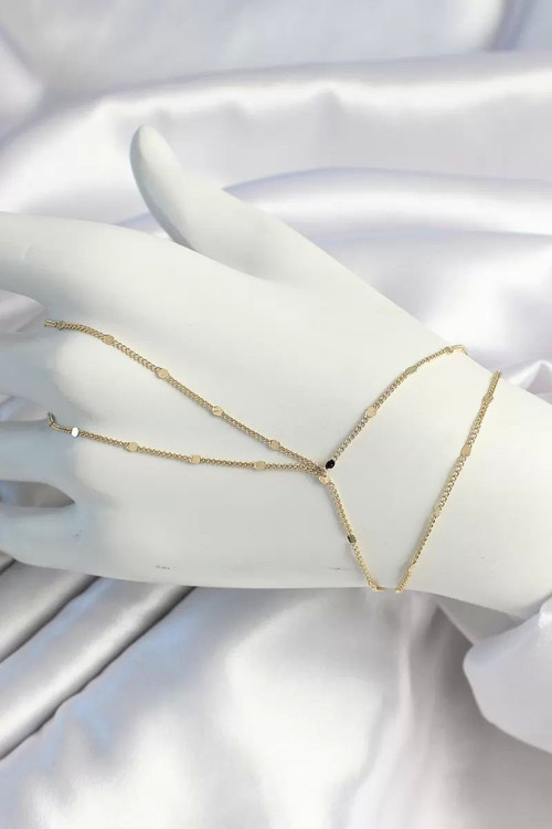 Pirinç Gold Renk Parçalı Ezme Şahmeran - TJ-SN639