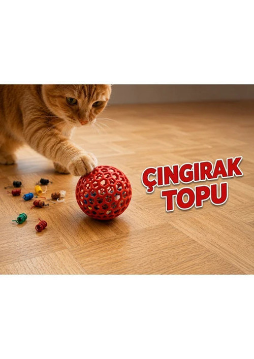 Kedi Oyuncağı - Çıngırak Topu
