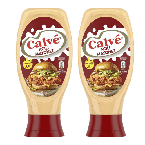 Acılı Mayonez 380 gr 2 li