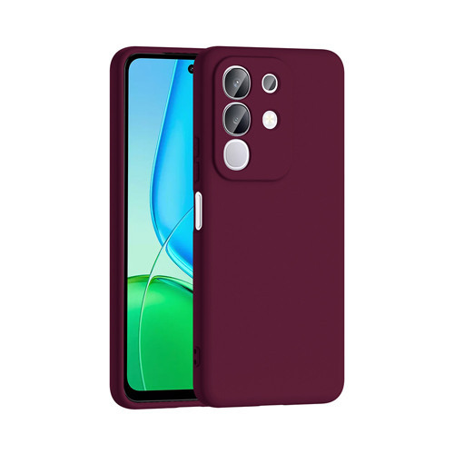 Vivo Y29 4G Kılıf Lansman Tasarım İç Yüzeyi Kadife Silikon