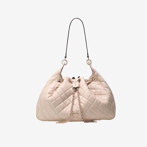 Kadın Vegan Juliet Kapitone Hobo Omuz Çantası HWQG2456010